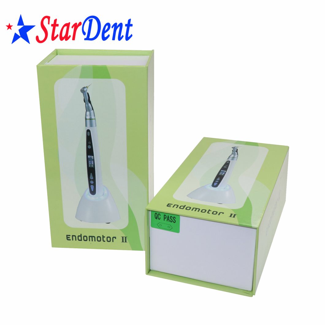 Dental Root Canal Treatment Instrument Wireless Endo Motor with Light Endodontic Handpiece