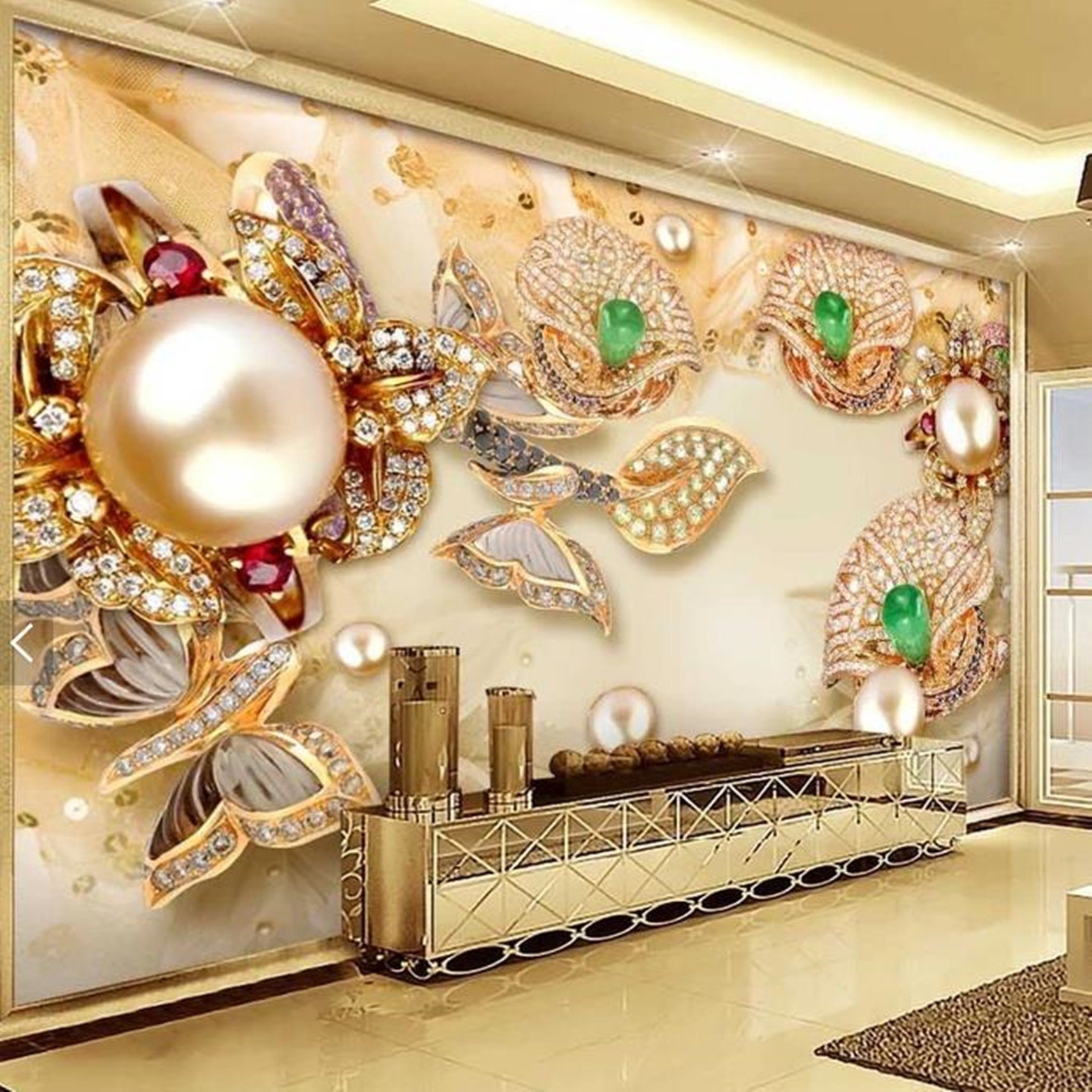 Living Room Wallpaper | Bandulan Wall