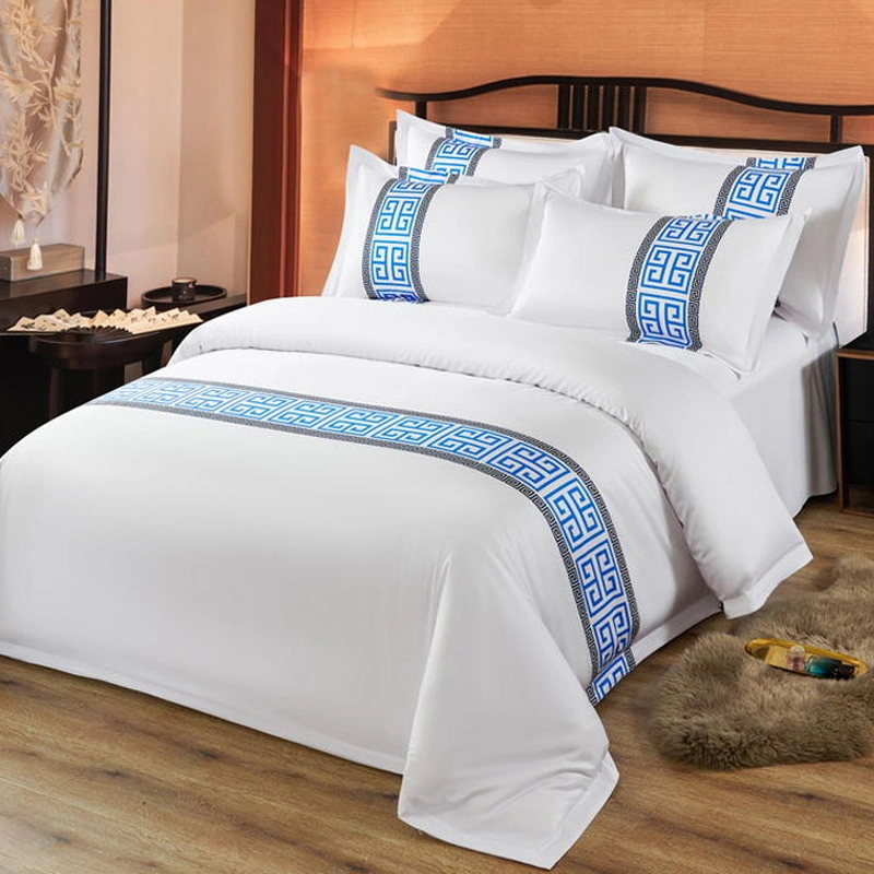 Set Lembar tempat Tidur bordir jumlah Ulir Hitung 1000 / penutup