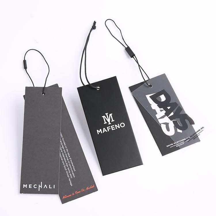 Source Luxury clothing hang tags customized paper hang tag on m