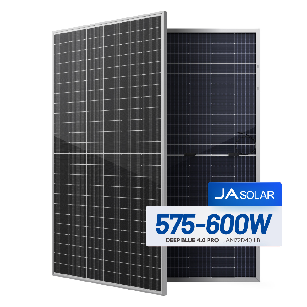Ja Topcon Fulll Black Photovoltaic Panel 72cells 575watt 580watt Ja Topcon Fulll Black Photovoltaic Panel 72cells 575watt 580watt