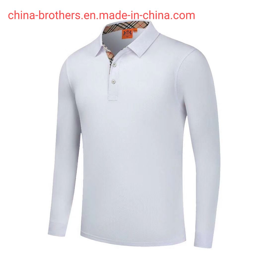 Long-Sleeve Camisa de polo con el diseño y la camisa Camisa Burberry -  China Uniforme y T-Shirt precio