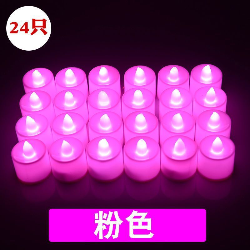 Heart-Shaped Flickering Battery Operated Mini Tea LED Candle pictures & photos