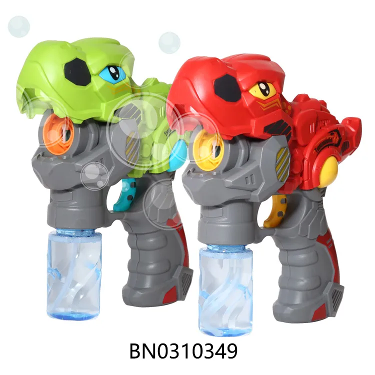 Buy Wholesale China 64 Holes Electric Dinosaur Bubble Gun Toy Dino