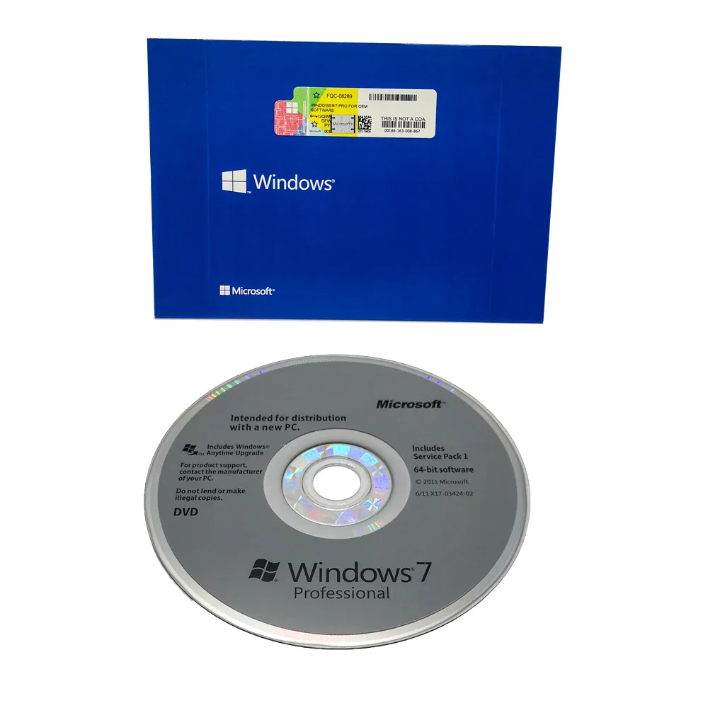 Windows 7 Professional Key 32 / 64Bit Windows 7 Pro Genuine License Key  Product Code - China Windows Key And Windows7 Pro Key Price |  Made-In-China.Com