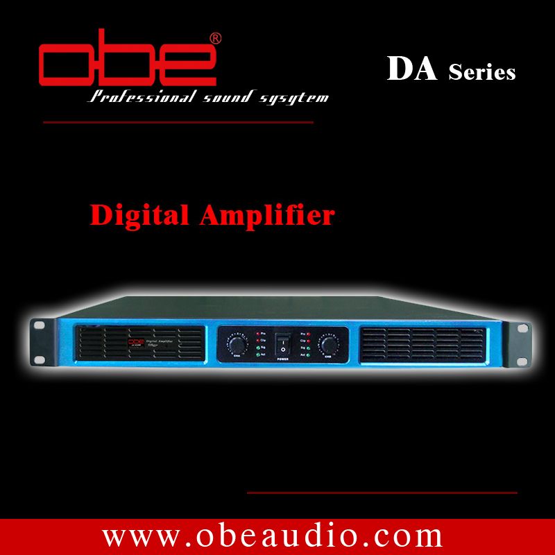 China Two Channel Digital Amplifier Obe Audio (DA1000) - China Digital