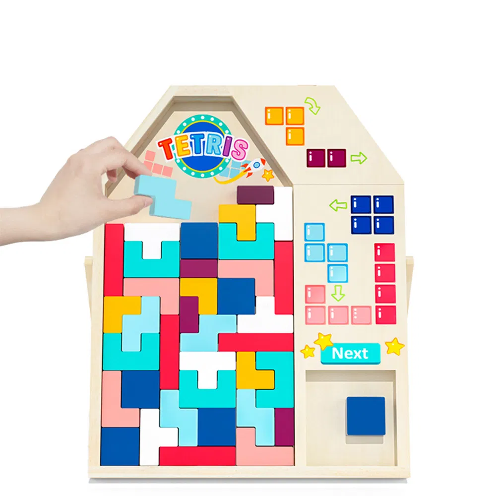 BanBao 7255 city DIY Tetris board game Educational Bricks Building