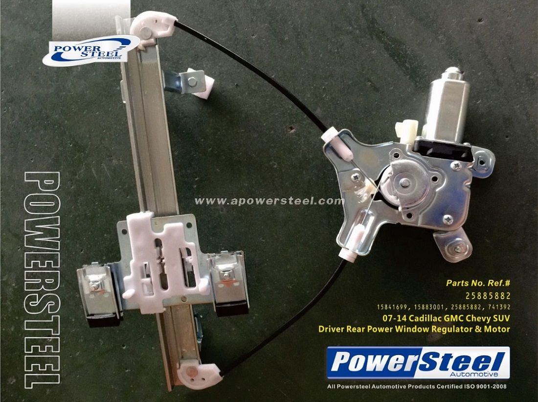 15883001; 25885882; Powersteel Window Regulator & Motor Assembly for Chevrolet Tahoe 2007-2014 pictures & photos