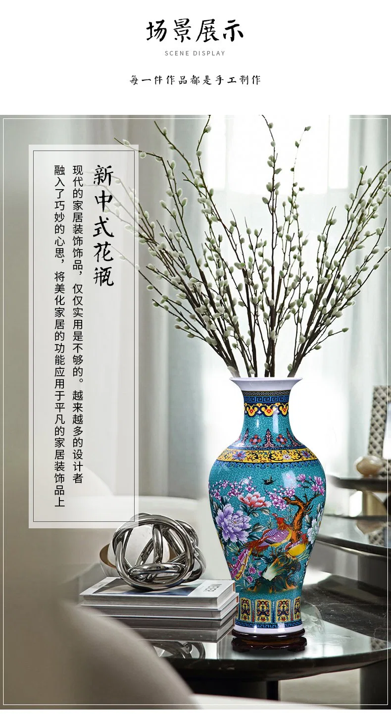 卸し売り景徳鎮陶器の壺中国の新しい陶器の壺景徳鎮の骨董品 磁器製の