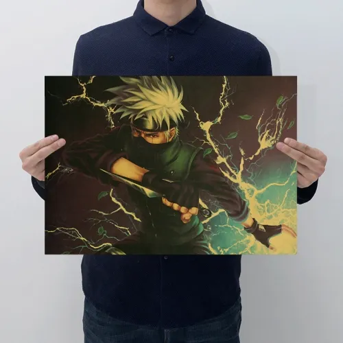 Naruto Hokage Poster, Naruto Uzumaki Hokage Anime Poster