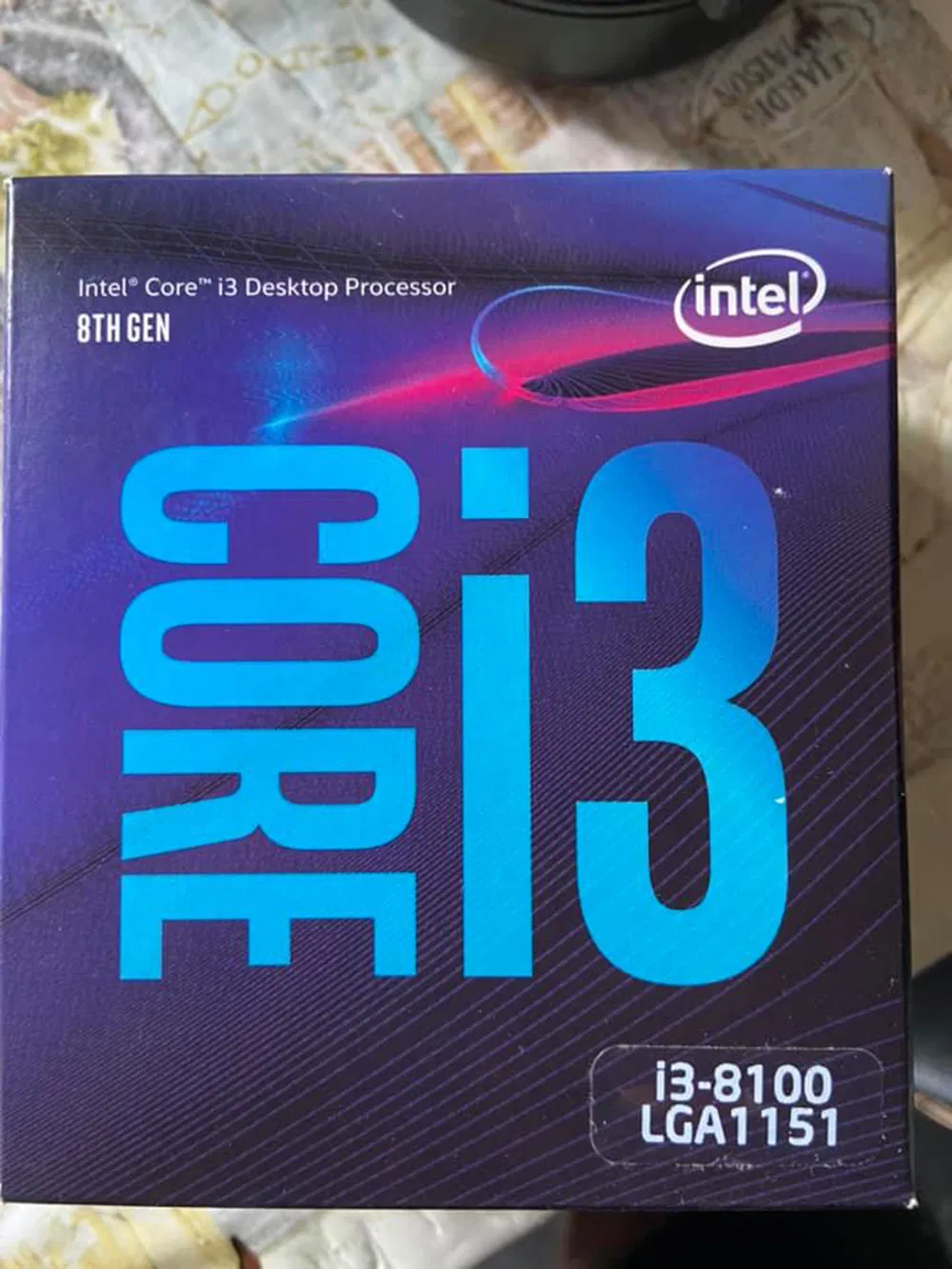 Intel Core I3 8100 Desktop Processor 4 Cores 3.6 GHz LGA1151 Intel Core I3 8100 Desktop Processor 4 Cores 3.6 GHz LGA1151