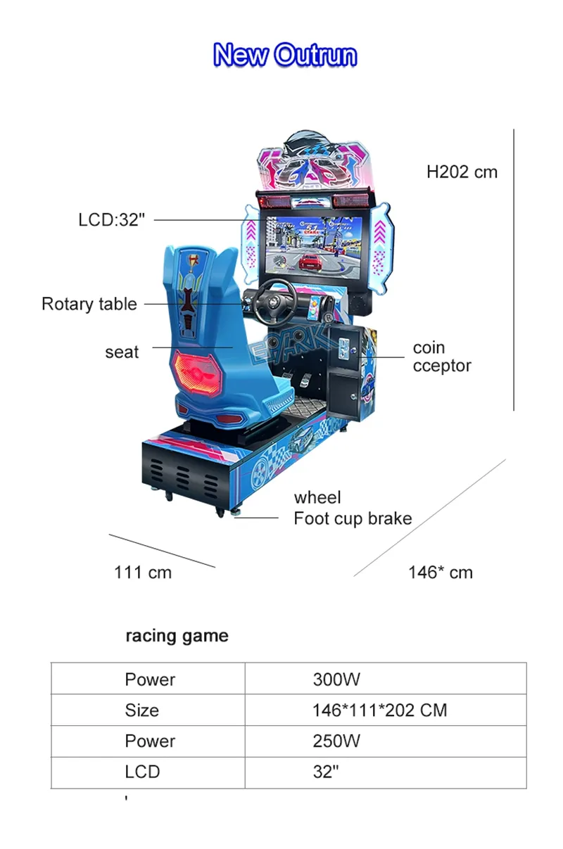 Car Racing Games Online Play HD Outrun Adult Car Driving Simulator Video  Game Machine - China Arcade Games Car Race Game and Video Game Machine  price