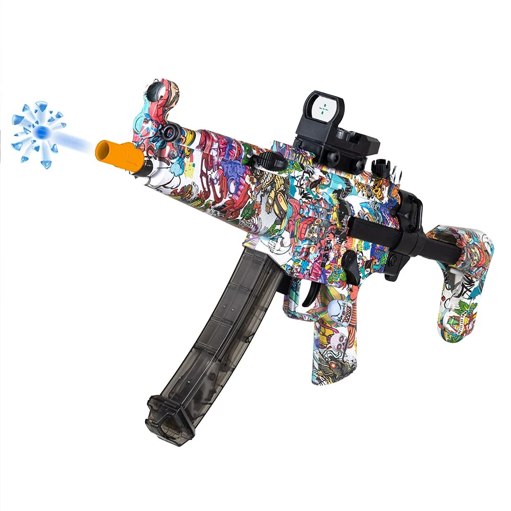 Gel de gel elétrico Blaster Toy Gun Arma Eco-amigável Splatter